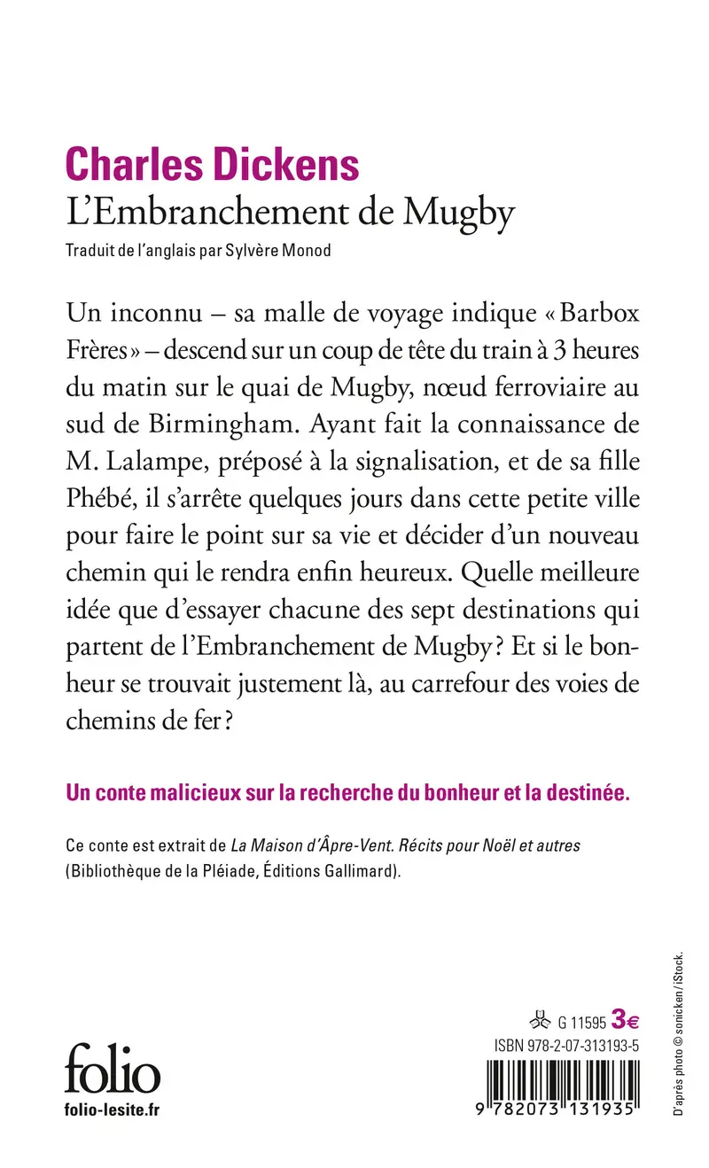 L'Embranchement de Mugby - Charles Dickens