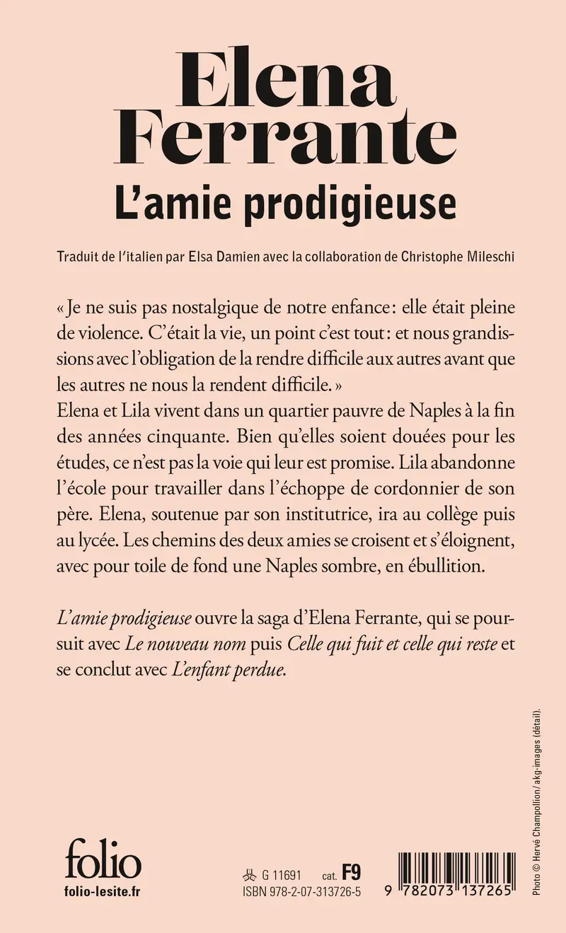 L'amie prodigieuse - Elena Ferrante