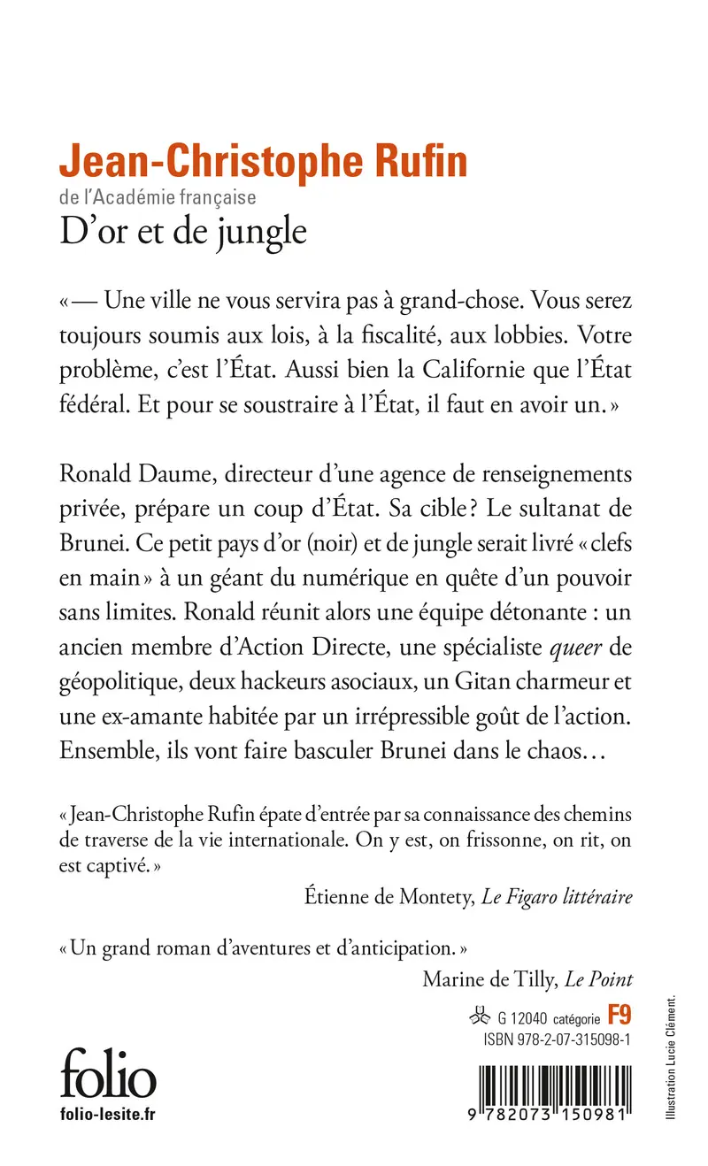 D'or et de jungle - Jean-Christophe Rufin D'or et de jungle - Jean-Christophe Rufin